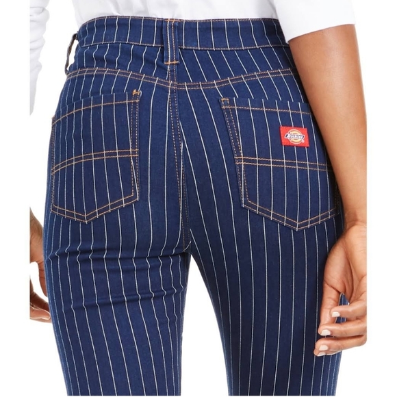 Dickies AUTHENTIC 5 POCKET SKINNY GIRL'S PANTS - Picture 2 of 13